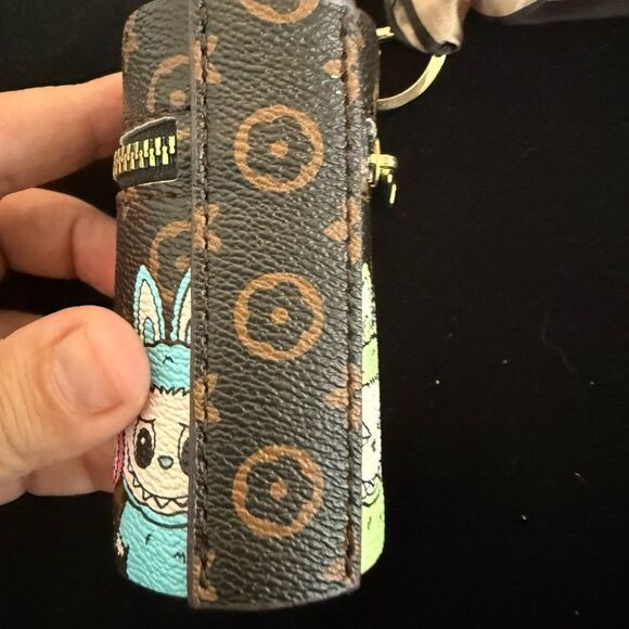Brand new labubu Brown Key chain / lipstick Holder - Picture 3 of 4
